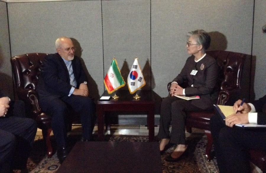 وزیر خارجه کره جنوبی به دیدار ظریف آمد