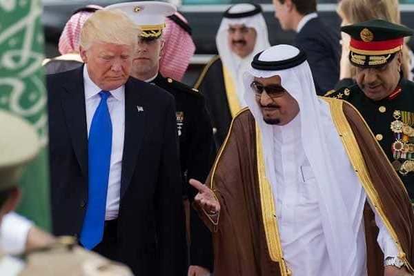 گفتگوی تلفنی ترامپ و پادشاه عربستان پیرامون تولید نفت