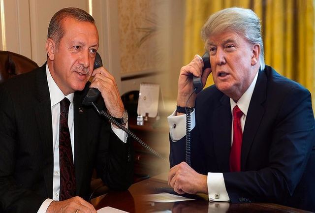 آشتی‌کنان تلفنی/ اردوغان و ترامپ عقب‌نشینی کردند