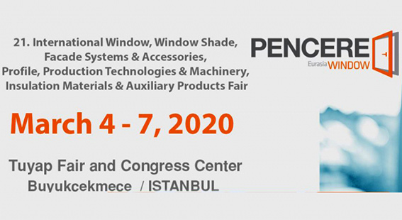 نمایشگاه بین‌المللی صنعت پنجره pencere استانبول ترکیه 2020