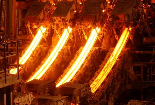 تولید فولاد خام از 597 هزار تن به 20833 هزار تن رسید