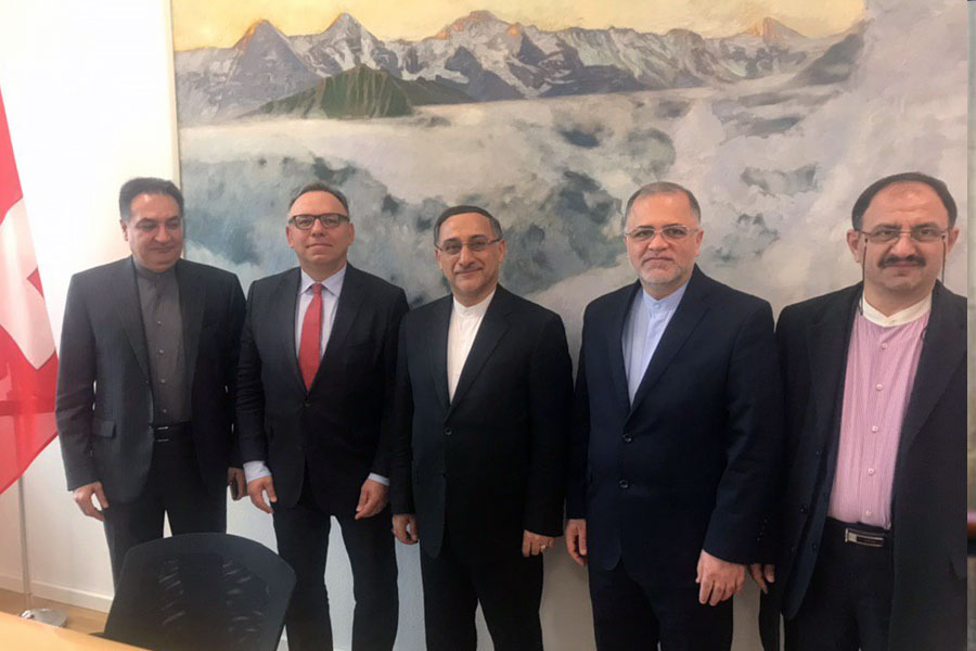ایران و سوئیس درباره گسترش همکاری‌های دوجانبه رایزنی کردند