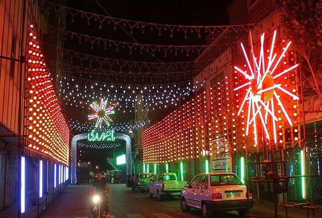 همزمان با نیمه شعبان تهران نورباران می‌شود