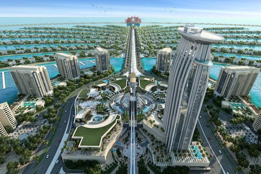 بزرگترین جزیره ساخت بشر در دوبی (+عکس)