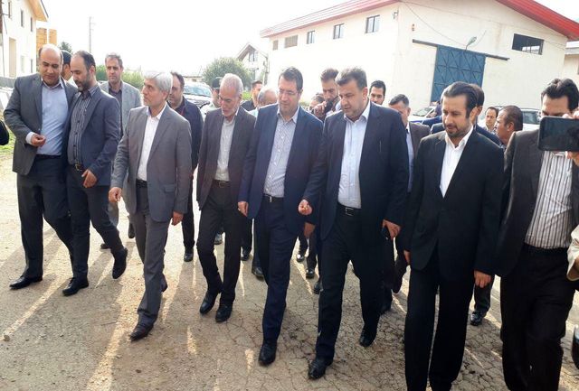 بازدید وزیر صمت از ۴ واحد صنعتی در استان مازندران
