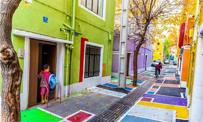 هویت رنگ‌ها و زیباسازی فضای شهری