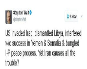 نظر استاد دانشگاه هاروارد درباره دستاورد آمریکا در خاورمیانه +عکس