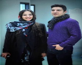 اشکان خطیبی و همسرش در اکران مردمی لاتاری +عکس