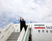 رییس جمهور وارد کرمانشاه شد