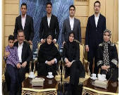 سفر نوروزی جهانگیری و خانواده‌اش به کرمان +عکس