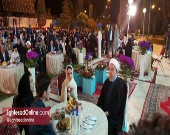 عکسی متفاوت از رییس جمهور در لحظه تحویل سال نو