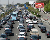 ترافیک سنگین در آزادراه «تهران - کرج»