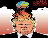 جدیدترین نقشه ترامپ لو رفت!  (کاریکاتور)