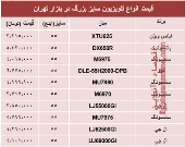 نرخ انواع تلویزیون‌های سایز بزرگ در بازار؟ +جدول
