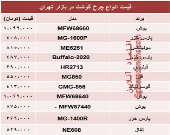 نرخ انواع چرخ گوشت‌ در بازار تهران؟ +جدول