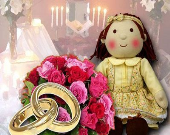 بازی عروسی به وقت کودکی