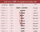 قیمت انواع تلویزیون‌ها‌ی ‌LED در بازار تهران؟ +جدول