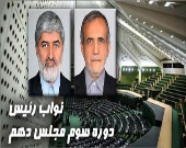 پزشکیان و مطهری نواب اول و دوم مجلس باقی ماندند