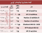 قیمت انواع لپ‌تاپ‎‌های اچ پی در بازار؟ +جدول