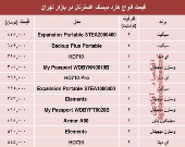 نرخ انواع هارد‌ دیسک‌ اکسترنال در بازار تهران؟ +جدول