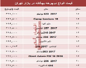 نرخ انواع دوچرخه بچگانه در بازار تهران؟ +جدول
