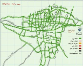 وضعیت ترافیک تهران +نقشه