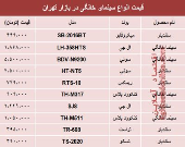 قیمت انواع سینما خانگی در بازار تهران؟ +جدول