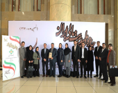 کسب تندیس بلورین نهمین جایزه ملی مدیریت مالی توسط بانک کارآفرین