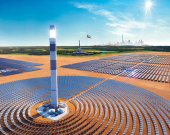 استفاده از پانل‌های آلومینیومی در ساخت نیروگاه خورشیدی دوبی