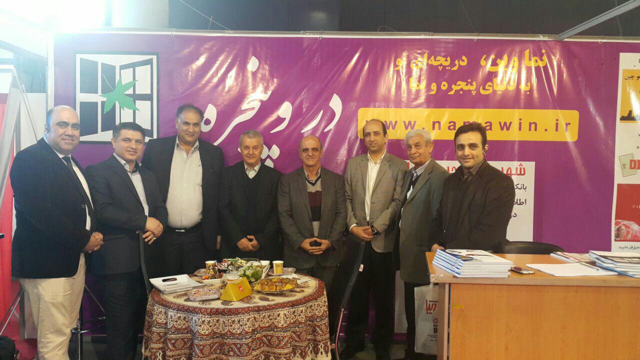بازدید اعضای هیات مدیره سندیکای صنایع آلومینیوم ایران از نمایشگاه بین المللی در و پنجره و صنایع وابسته