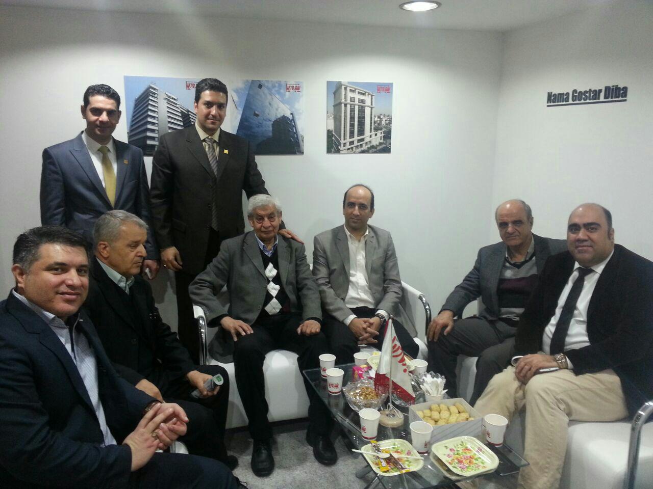 بازدید اعضای هیات مدیره سندیکای صنایع آلومینیوم ایران از نمایشگاه بین المللی در و پنجره و صنایع وابسته